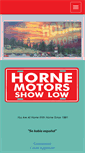 Mobile Screenshot of hornemotorsshowlow.com